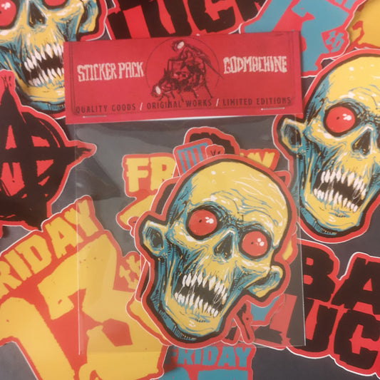 Friday 13th Sticker Pack