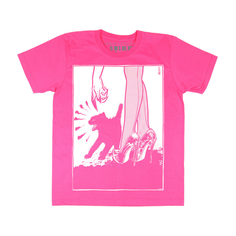 Pink Kitty Cat Unisex T-Shirt