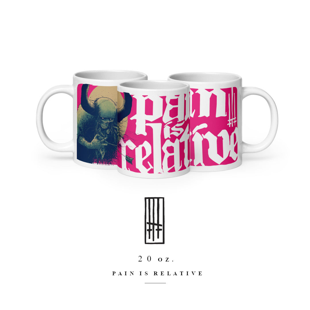 Pain Is Relative Pink Mug