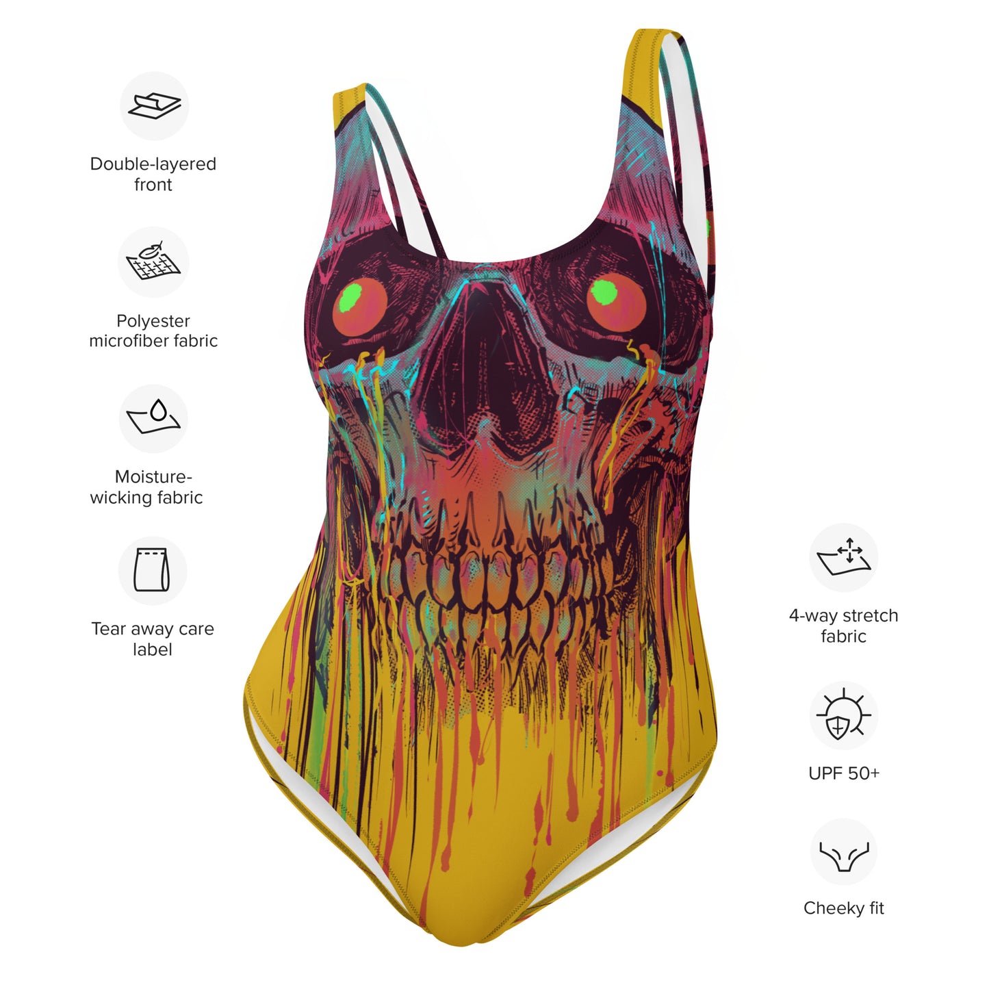 I'd Fall Apart  Without You One-Piece Swimsuit