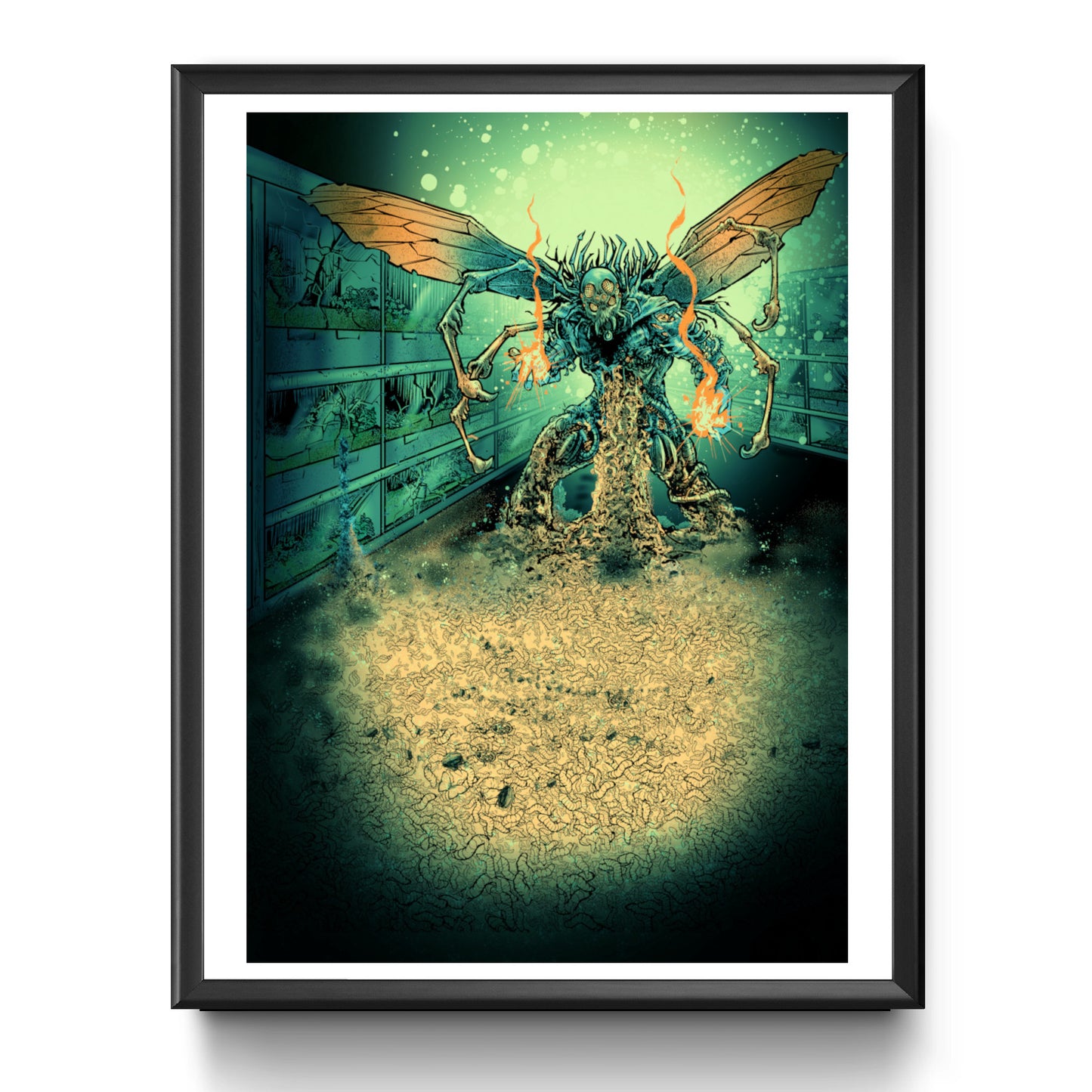 Magic The Gathering, Insectile Aberration A4 Art Print