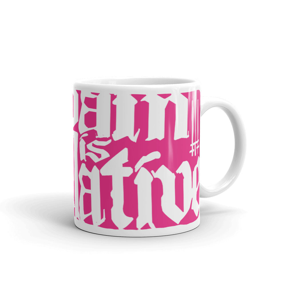 Pain is Relative: Pink Mug